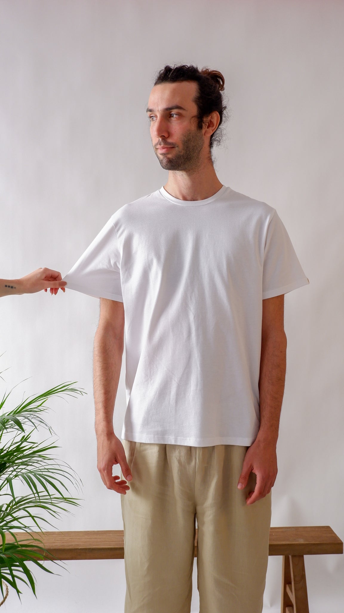 pack camiseta algodón orgánico básica
